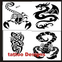 Tattoo designs poster