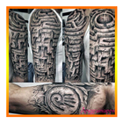 3d conceptions de tatouage icône