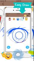 how to draw eyes easy 截图 3