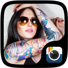 CAMERA TATTOO STICKER (FREE) иконка