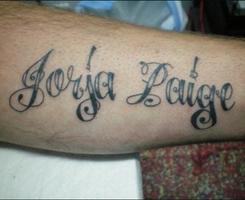tattoo lattering اسکرین شاٹ 2