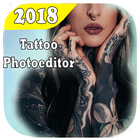 Tattoo Photoeditor 2018 icône