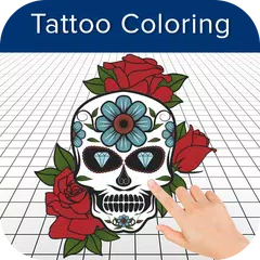 Tattoo Malbuch - Tattoo Malvorlagen APK Herunterladen