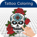 APK Tattoo Coloring Book - Tattoo Disegni da colorare