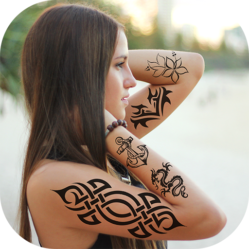 我的 紋身 貼紙 照片 編輯器