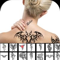 Tattoo maker photo editor पोस्टर