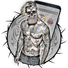 Tattoo Skull Man Theme icon