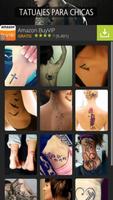Tattoos for girls Affiche