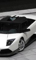 Jigsaw Puzzle Lamborghini Murcielago โปสเตอร์