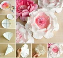 Tutorial Paper Flower poster