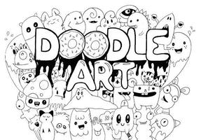 برنامه‌نما Doodle Art Design عکس از صفحه