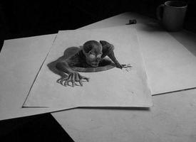 برنامه‌نما 3D Pencil Drawing عکس از صفحه