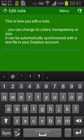Memoo Notes (for Dropbox) captura de pantalla 2