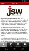JSW & Co Chartered Accountants Affiche