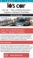 Taxi La Motte Servolex, Voglans, aéroport Chambery capture d'écran 2