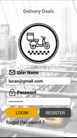 Taxi Delivery Driver الملصق