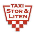 Taxi Stor & Liten Zeichen