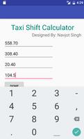 Taxi Shift Calculator 스크린샷 1