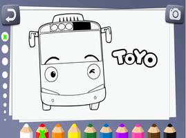 Tayo's Coloring Book Screenshot 2