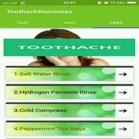 Toothache quick relief tips capture d'écran 1