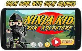 Ninja Kid Run Adventure Plakat