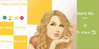 Taylor Swift Piano Tiles 2 Affiche