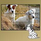 dog puzzles for kids icône