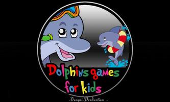 dolphin games for kids Affiche