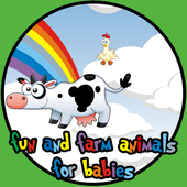 fun farm animals for babies icon