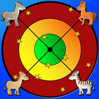 آیکون‌ horses and darts for children