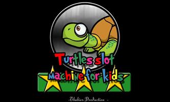 Turtles casino for children الملصق