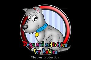 پوستر dogs and activities for babies