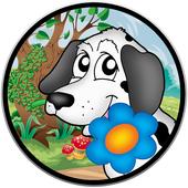 Dogs and games for babies icon