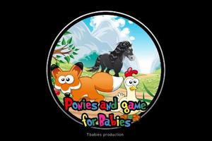 Ponies and games for babies โปสเตอร์