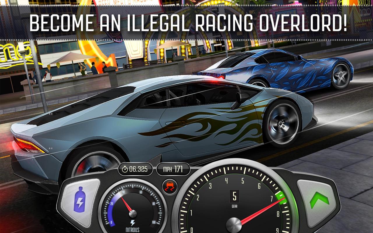 Download Permainan Drag Racing Evo 4