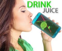 Drink juice poster