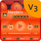 Mandarin Music Player Skin icon