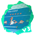 Mermaid PlayerPro Skin آئیکن
