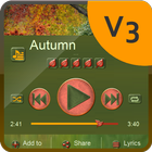 آیکون‌ Autumn Music Player Skin