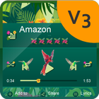 آیکون‌ Amazonian Music Player Skin