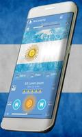 Argentina Music Player Skin Affiche