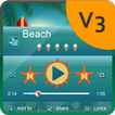 Beach Music Player Skin