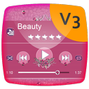 Beauty Music Player Theme aplikacja