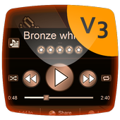 Bronze whisper Music Player icon