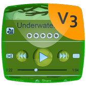 Underwater Music Player Theme icon