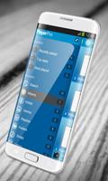 برنامه‌نما Blue line PlayerPro Skin عکس از صفحه