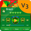 Brazil Music Player Skin