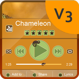Chameleon Music Player Skin ikon