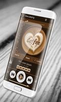 Coffee PlayerPro Skin پوسٹر