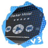 آیکون‌ Darker Metal PlayerPro Skin